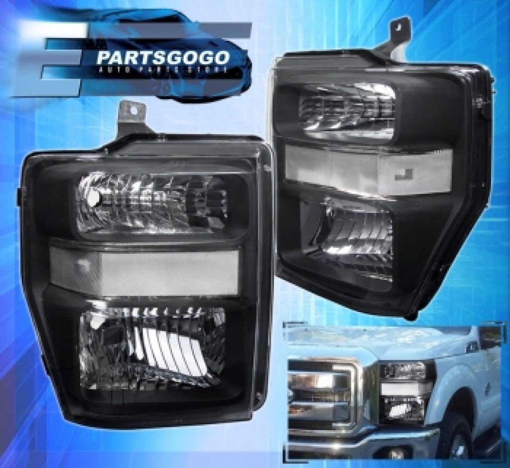 2008-2010 Ford F-250 F-350 F-450 Direct Replacement Black Driving LH RH ...