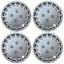 1982-1999 Nissan Sentra 200SX NX 13″ Hub Cap Silver Rim Wheel Covers 4 Piece Set