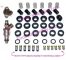 1989-1995 Toyota 4Runner T100 & Pickups Fuel Injector O-rings, Pintle Caps, Micro Basket Filters