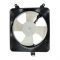 1994-1997 Acura CL Honda Accord 5 Blade Fan Radiator & A/C Condenser Cooling Fan Assembly Pair