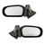 1995-1999 Toyota Tercel Manual Side View Mirrors Left & Right Pair
