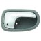 1995-2003 Mazda Protege Front or Rear-Right Chrome & Gray Interior Door Handle