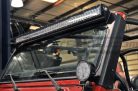 1997-2006 Jeep Wrangler TJ Upper Windshield Mount Light Brackets for LED/HID
