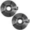 1997-2014 Chevrolet Buick Pontiac Saturn Cadillac Oldsmobile Front Wheel Hubs & Bearings Pair Set with ABS