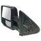 1998-2003 Ford Expedition F150 Towing Upgrade Mirror Power Heated Textured Dual Arm Pair