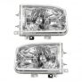1999-2004 Nissan Pathfinder Front Headlight Assembly Pair
