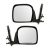 2000-2004 Toyota Tacoma Power Side View Mirrors Pair