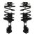 2000-2005 Mitsubishi Eclipse Front Complete Struts & Coil Springs With Mounts x2