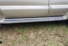 2001-2003 Infiniti QX4 Left Driver Side Step Bar Running Board Assembly Gold with Brackets
