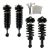 2003-2006 Ford Expedition Lincoln Navigator Complete Air to Shocks & Coil Springs Conversion Kit x4