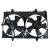 2003-2007 Nissan Murano Radiator Dual Cooling Fan Assembly