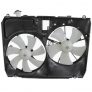2004-2005 Toyota Sienna Radiator Dual Cooling Fan Assembly without Tow Package