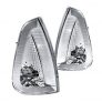2006-2010 Dodge Charger Chrome Clear Corner Lights Turning Signal Lamps
