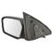2006-2010 Ford Fusion Mercury Milan Power Heated Textured Side View Mirrors Pair