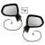 2004-2006 Acura TL Power Heated Memory Side Mirrors With Blue Tint Lens Pair