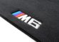 2007-2012 BMW E64 M6 BLK 650i Convertibles Design Black Carpet Floor Mats With Heel Pad