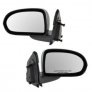 2007-2017 Jeep Compass Side View Mirrors Manual Folding Left & Right Pair