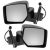 2007-2017 Jeep Patriot Side Mirrors Power Textured Black Left & Right Pair