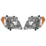 2009-2017 Nissan Frontier Front Headlight Assembly Pair