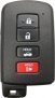 2009-2017 Toyota Lexus 4 Button Smart Key Keyless Entry Remote Fob Transmitter