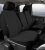 SP89-38 BLACK | 2009-2018 Dodge Ram 1500 Front & Rear Seat Covers