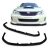2011-2014 Subaru Impreza WRX STI CS1 Style Front Bumper Lip Spoiler Urethane Under Lip