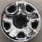2013-2017 Dodge Ram 2500 3500 SRW 18 Inch Chrome Clad Steel Wheel Rim