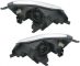 2014-2017 Nissan NV200 Front Headlight Assembly Pair