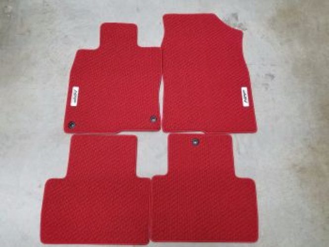 2016-2018 Honda Civic New Genuine OEM Honda Red HFP Carpet Floor Mats ...