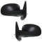 25775874; 25775875 | 2007-2014 Chevrolet GMC Side View Mirrors Power Heated Folding Black Left & Right Pair