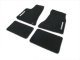 82209998AC | 2006-2010 Dodge Charger Front & Rear Black Floor Mats with Logo