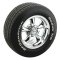 930C-5706100 | 1953-1988 Buick Chevrolet Pontiac Oldsmobile 15 Inch Chrome Wheels Rims Tires