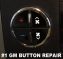 Chevrolet Silverado Yukon GMC Sierra Cadillac Escalade 6 GM Button Decals Climate Control A/C Repair